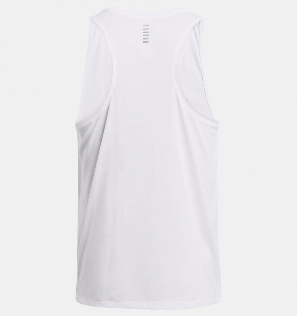 Under Armour UA STREAKER SINGLET Treningssinglet til Herre, Hvit