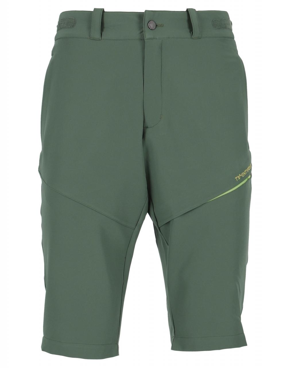 Twentyfour Flåm 2.0 LS Lang Shorts Herre, Mellomgrønn