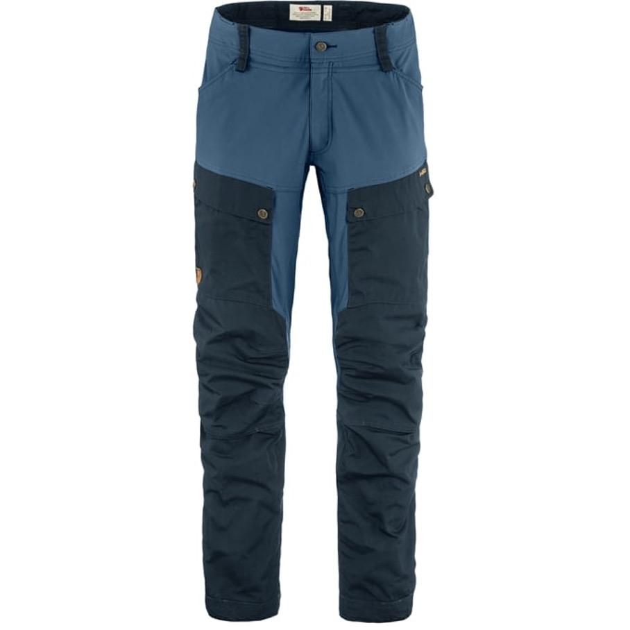Fjällräven Keb Trousers Turbukse Herre, Dark Navy-Uncle Blue 