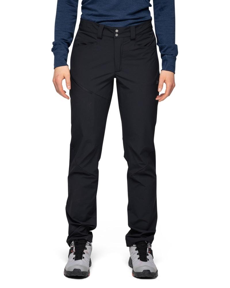 Bergans Vandre Light Softshell Pants Til Dame, Sort