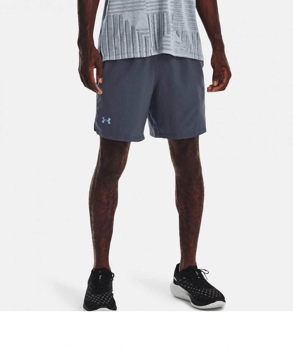 Under Armour LAUNCH 7'' 2-IN-1 SHORT løpeshorts Herre, Downpour Grey